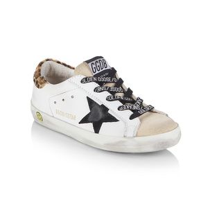 Golden goose Superstar Leather & Suede Sneaker size 28